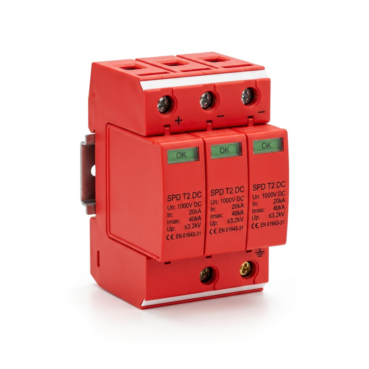 SSENDEN DCS · Protector contra sobretensiones Tipo 2 · continua