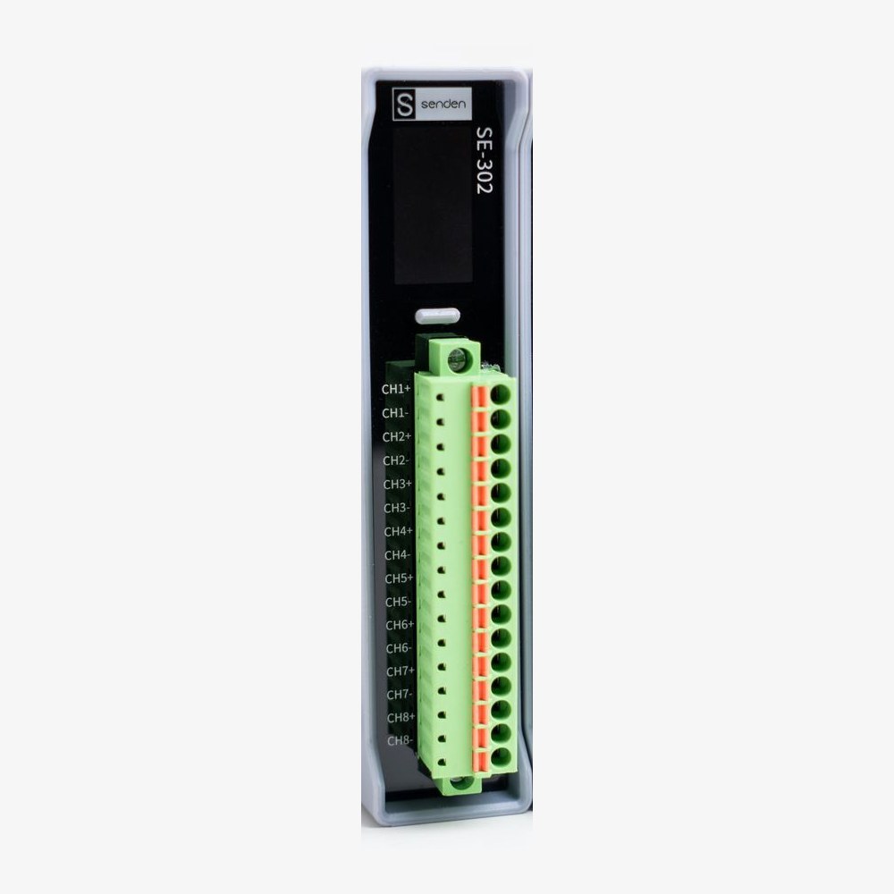 SSENDEN SE-302 · Módulo de 8 entradas analógicas