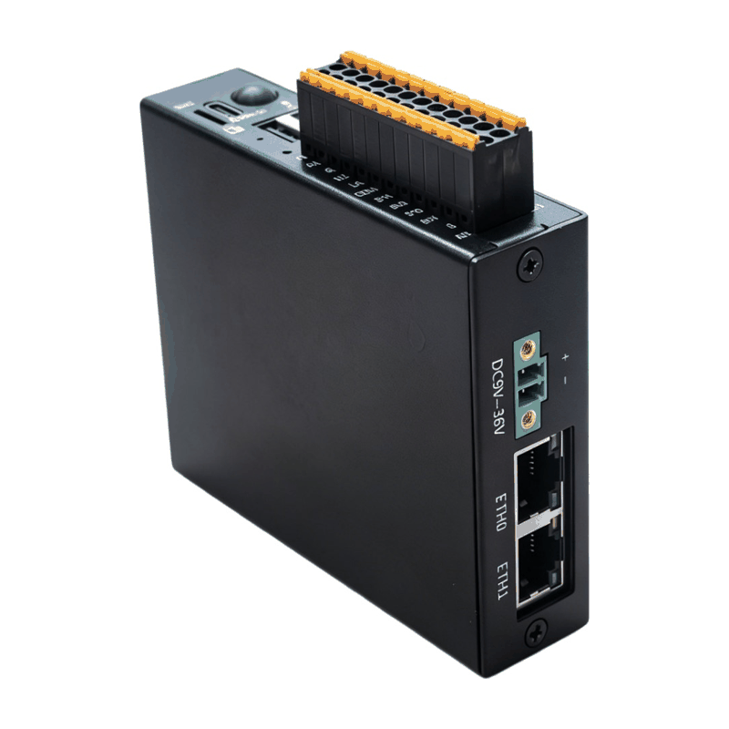 SSENDEN SE-EDGE-110 · Nodo de borde con entradas y salidas