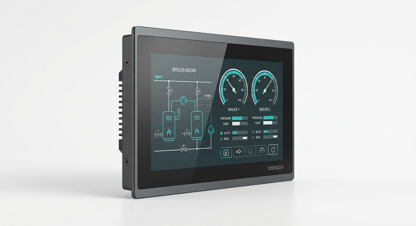SSENDEN SE-HMI-210 · Pantalla táctil 10,1" con pasarela