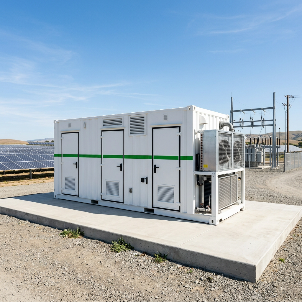 Contenedor de almacenamiento SOHLEN (1–7 MWh)