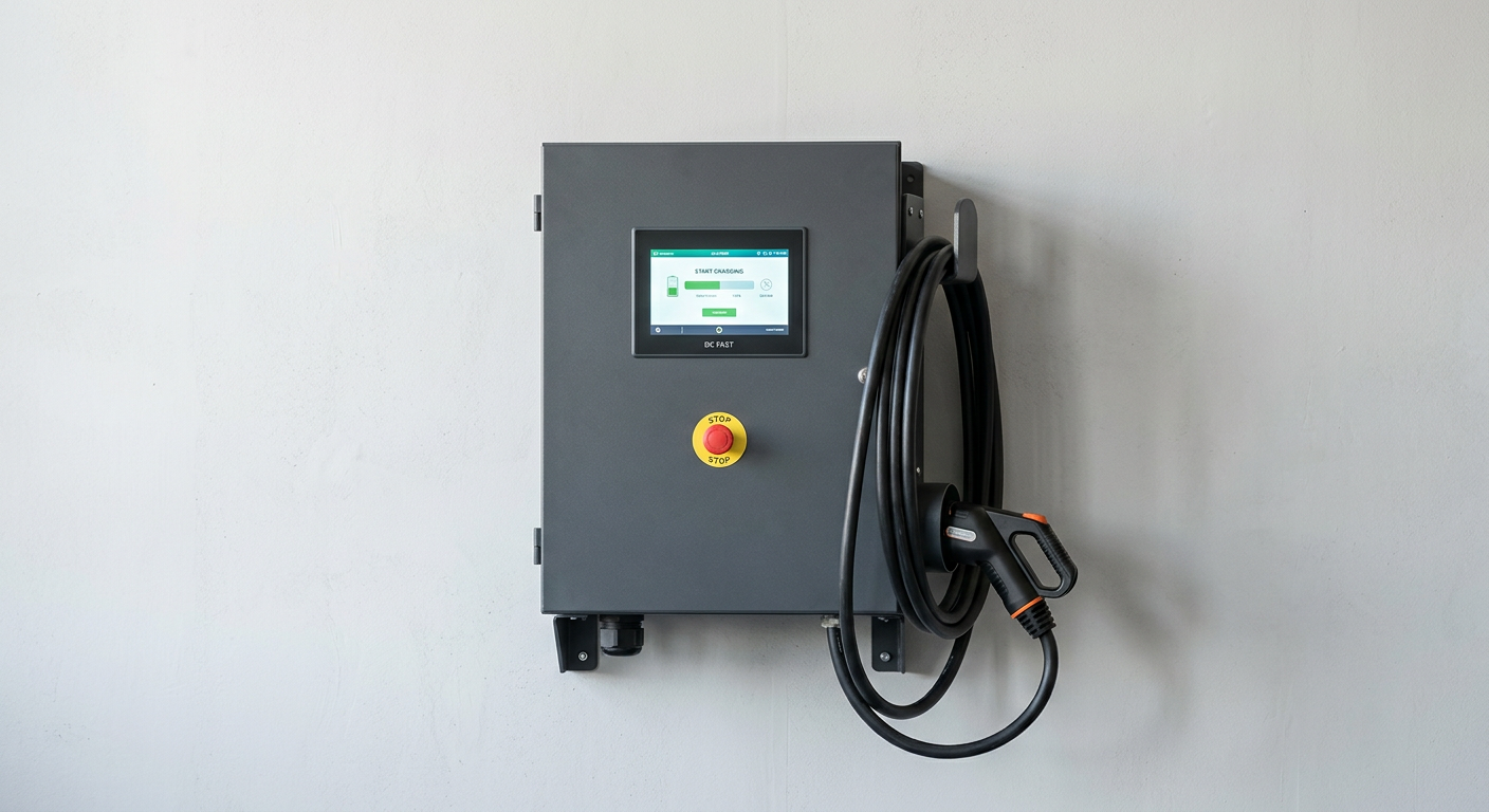 Cargador rápido SOHLEN SEV-DC · Corriente continua 20–40 kW