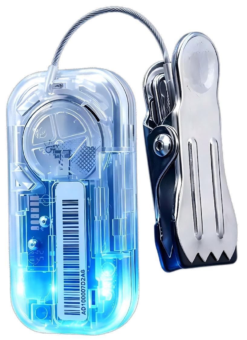 SSENDEN Pick & Locate SE-730 · Etiqueta luminosa de pinza con baliza BLE